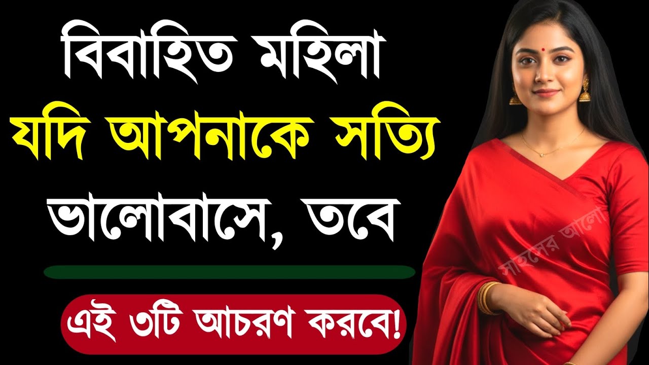 সত্যি ভালোবাসার ৩ টি আচরণ | Woman True Love Signs Bangla | Relationship Advice Bangla | Quotes