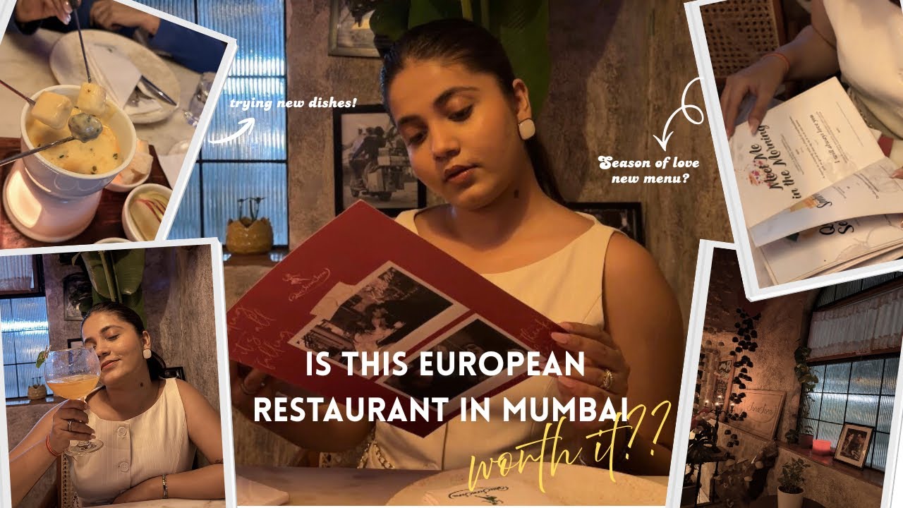 Is this European Restaurant in Mumbai Worth It? | Full Dinner Experience
