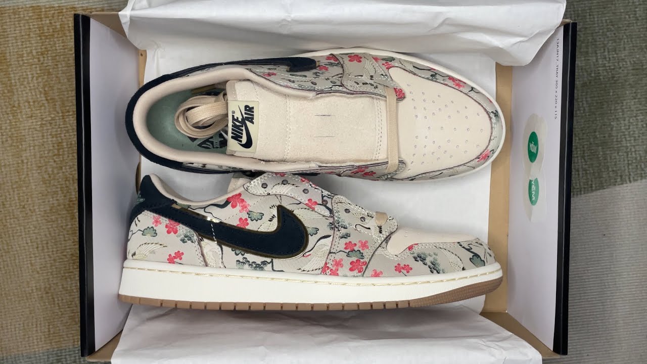 Air Jordan 1 Low OG x Rui Hachimura “Cranes” Unboxing Video