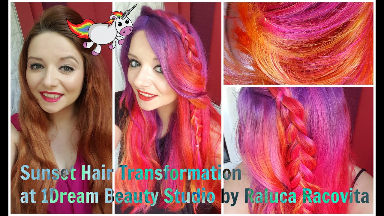 Sunset Hair transformation @ 1dream Beauty Studio by Raluca Racovita