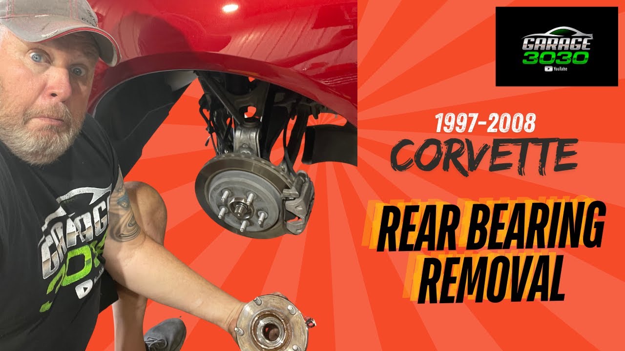 How To Install Rear Wheel Bearings On A 1997-2008 Corvette!