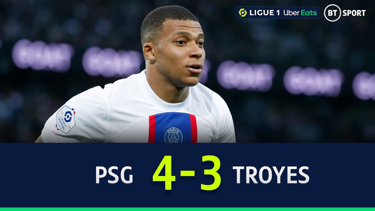 PSG vs Troyes (4-3) | A Lionel Messi masterclass | Ligue 1 Highlights