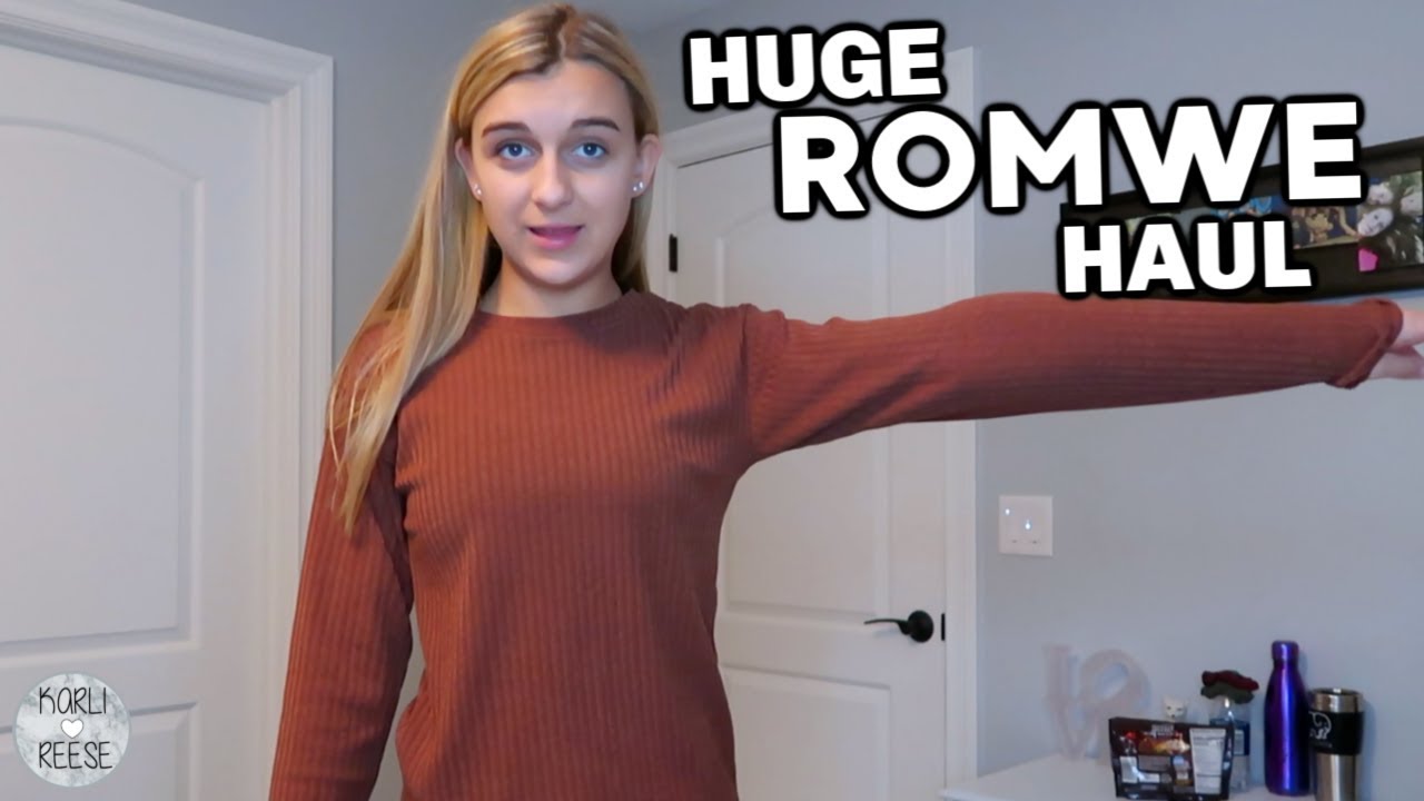 ROMWE TRY ON HAUL - IS IT WORTH IT?