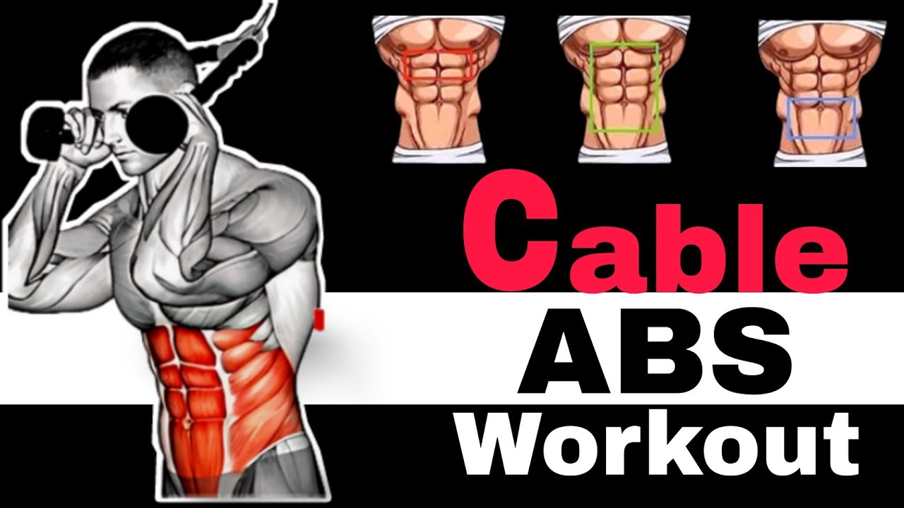 6 Best Cable ABS Workout | Cable Crunch | Resistance band Abs Exercises