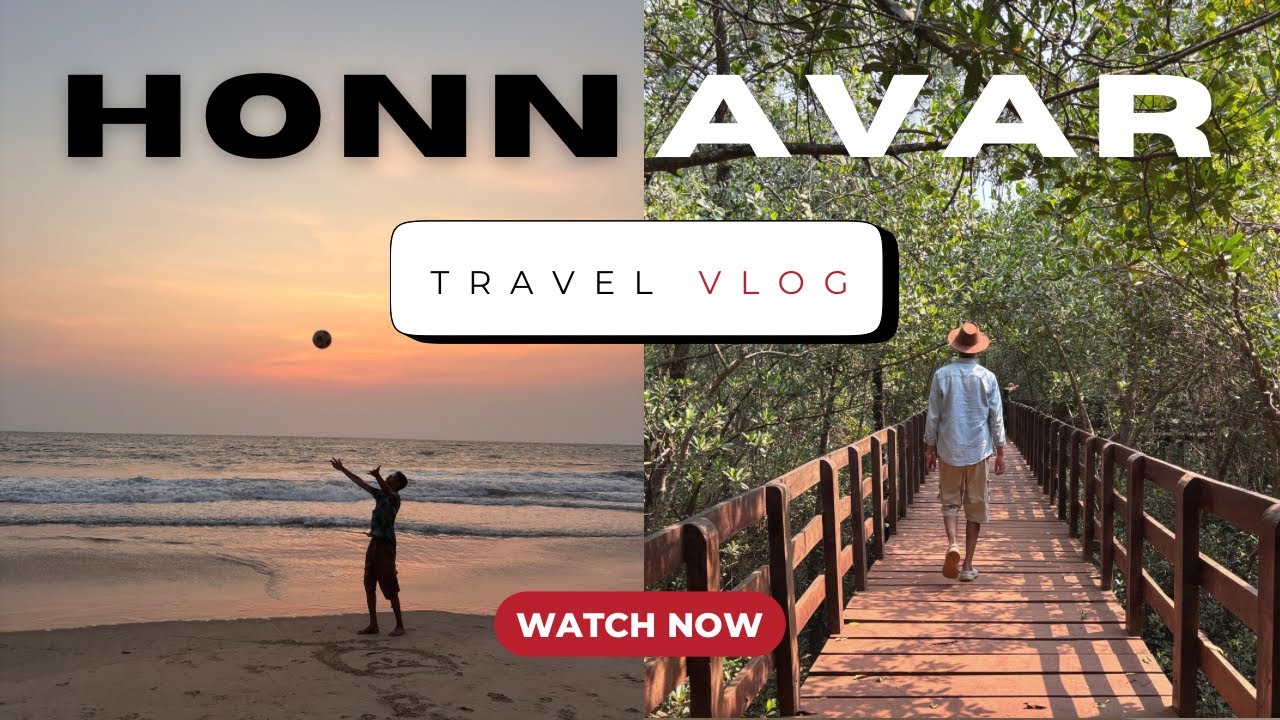 🌴 Honnavar Adventures! | Family Fun at Mangroves Boardwalk & Eco Beach 🌊 #karnataka #honnavara