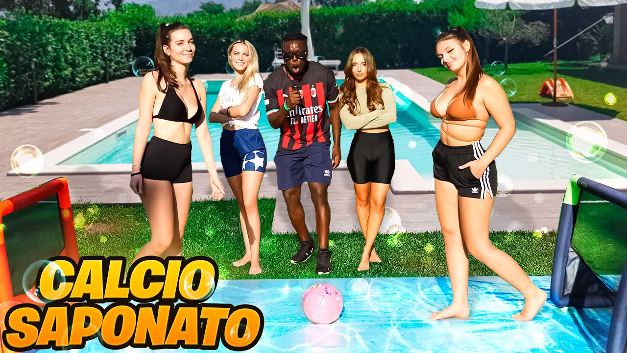 ⚽️CALCIO SAPONATO CON LE RAGAZZE!! *Torneo Femminile 🧼