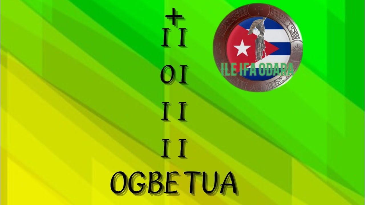 OGBE TUA (OTURA).ADIVINO POR EXELENCIA.#ifa #oraculodeifa #oddun