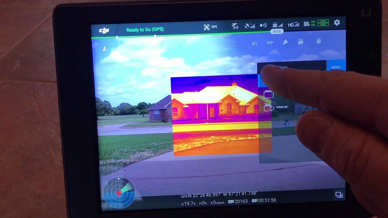DJI XT2 User Interface and Unique Features