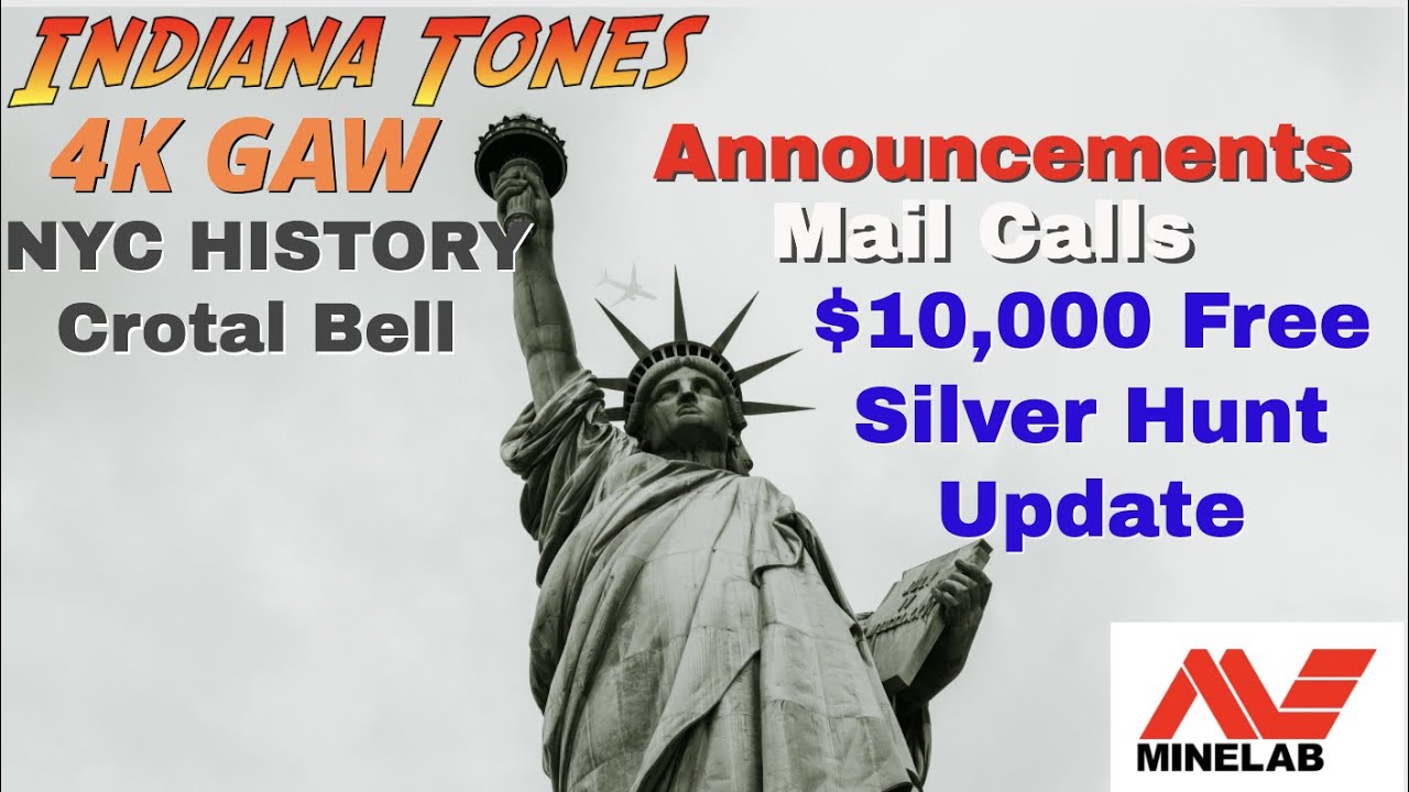 Indiana Tones Metal Detecting 3K Giveaway Announcements Mail Calls & Free Epic Silver Hunt Reminder