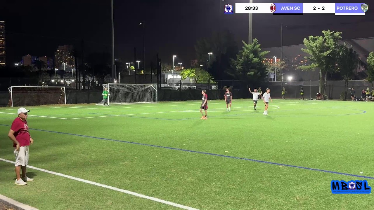LIGA SABADOS 9v9 - FECHA 1
AVENTURA SC VS POTRERO FC