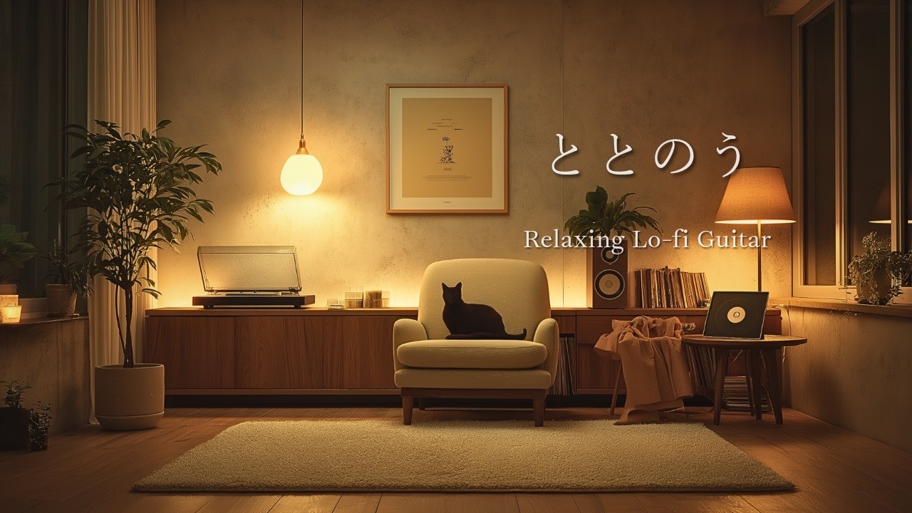 A Moment to Reset Tonight 🌙&nbsp;Relaxing Lo-fi Guitar to Wind Down 🎸 [90 m]