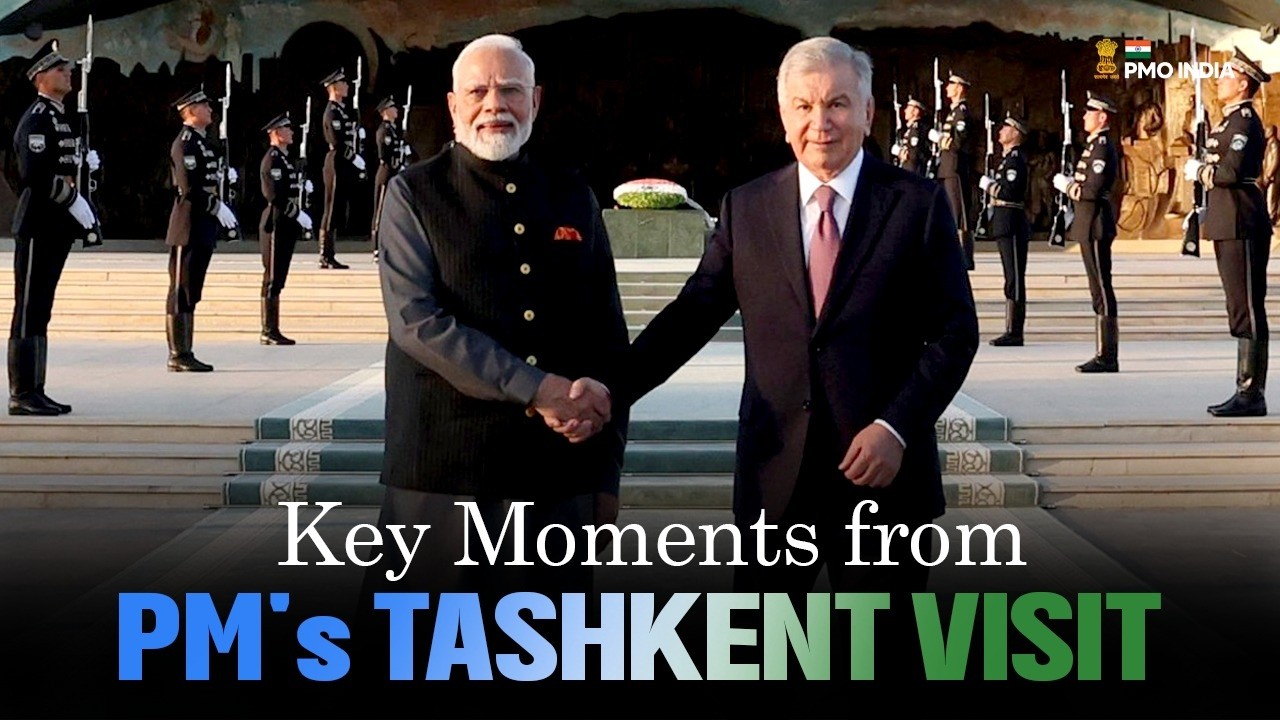 Highlights from PM Modi&rsquo;s Uzbekistan Visit |  A Special Day of Friendship & Connection