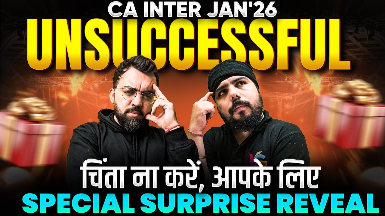 CA Inter Jan'26 Unsuccessful? The Biggest Comeback with Abyaas Batch Launch for May 2026