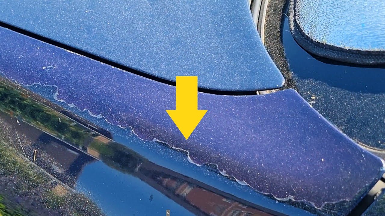 Lancia Kappa - Clear coat repair.