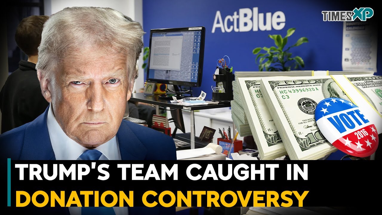 US President Donald Trump&rsquo;s Team Caught in Donation Controversy