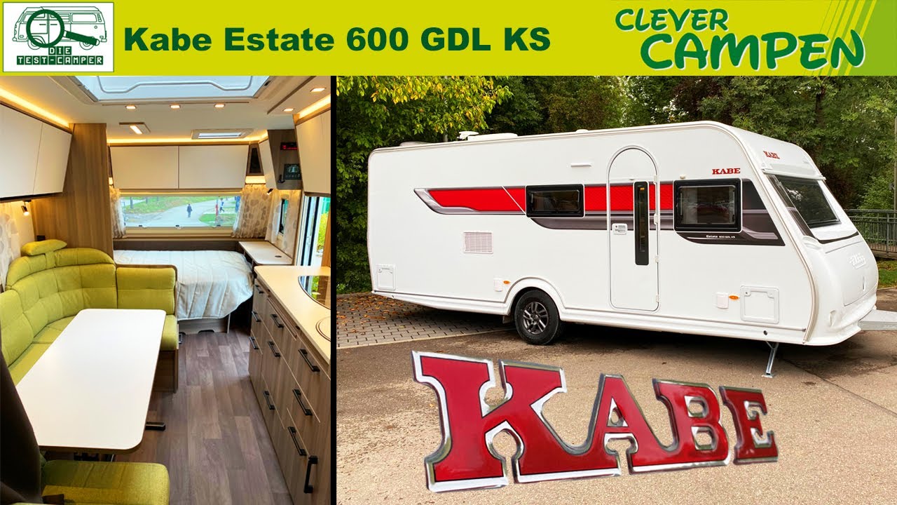 Kabe Estate 600 GDL KS: Wie gut ist die neue Einstiegsbaureihe der Schweden? - Test | Clever Campen