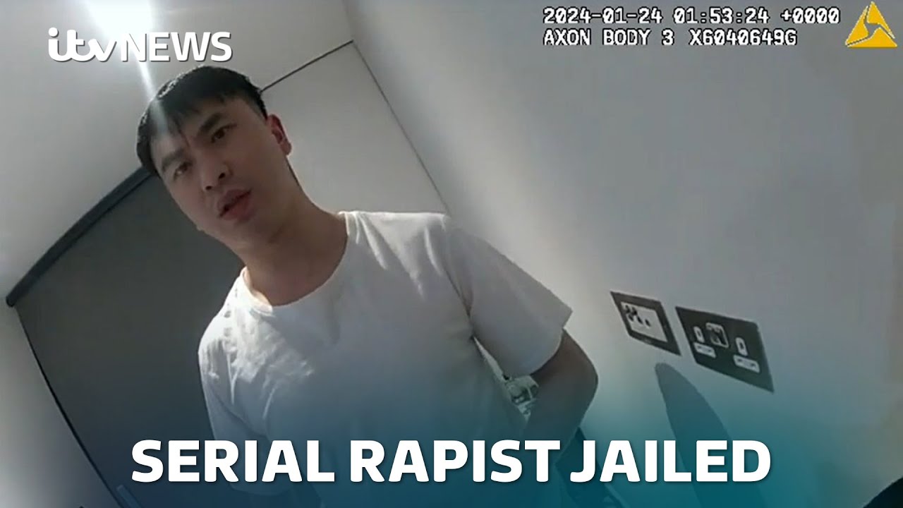 Chinese PhD student who drugged and raped 10 women jailed for life | ITV News