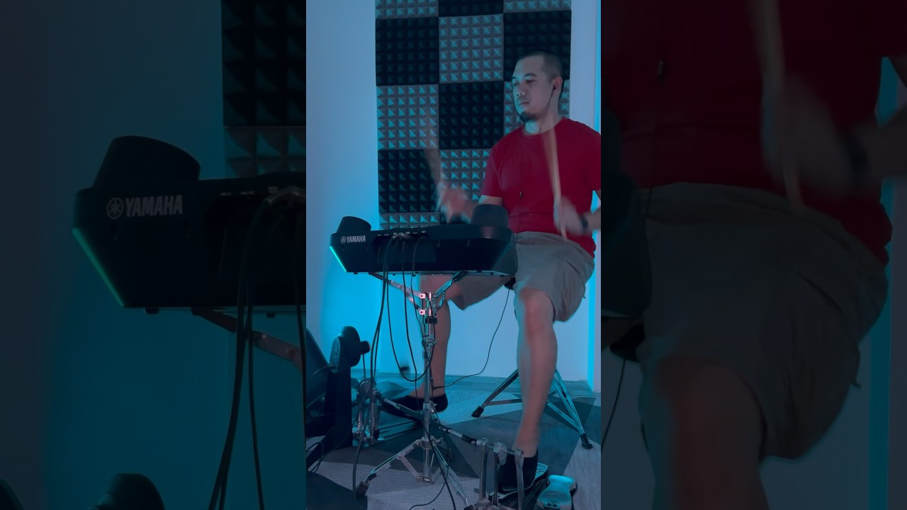 Burning some holiday calories | Double pedal exercise #drums #drumexercise #rcbtrips