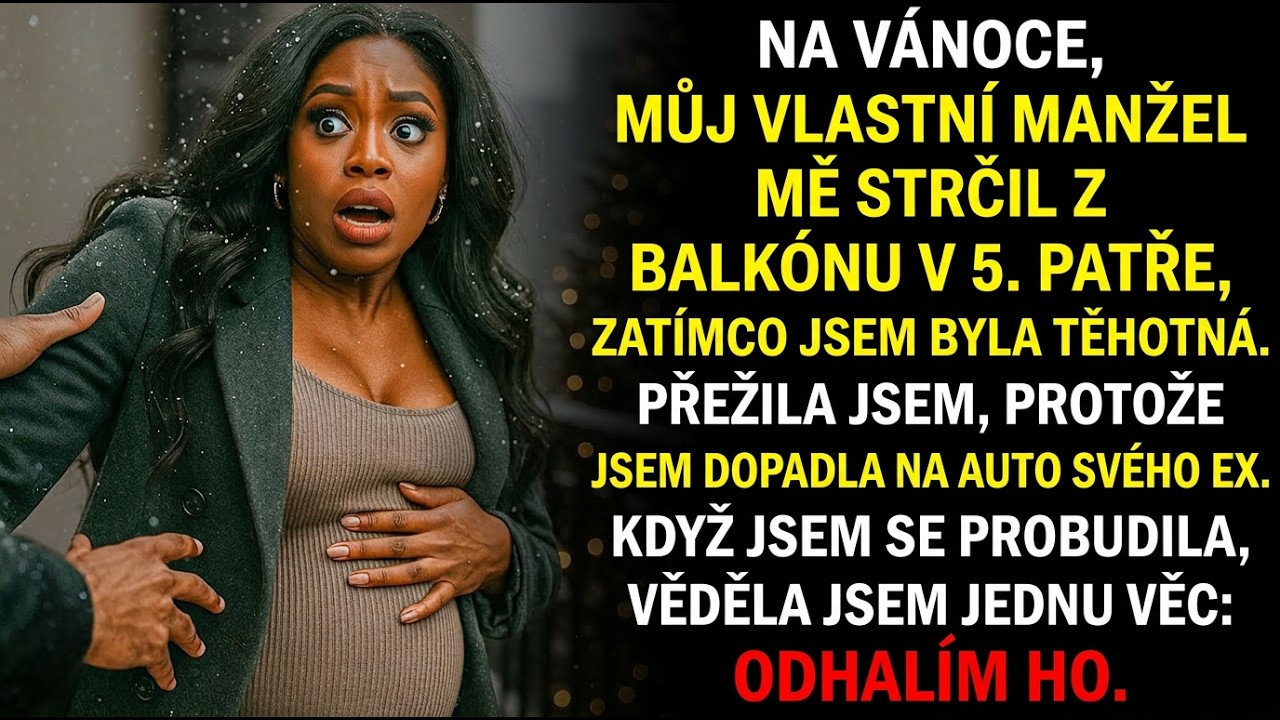 Můj manžel mě o Vánocích shodil z balkonu — ale přežila jsem, abych ho odhalila.