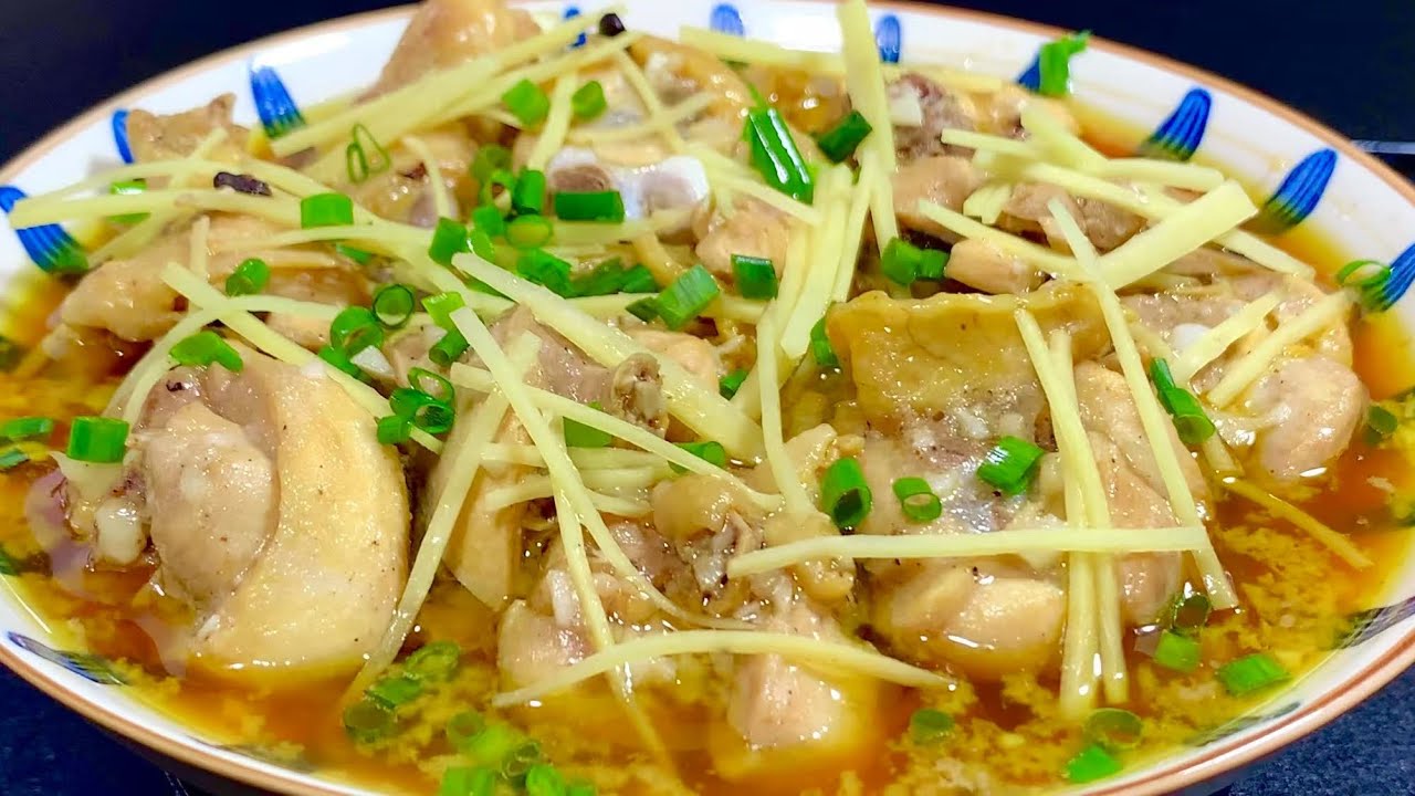 Куриные ножки на пару по-кантонски с чесночным соусом, этот метод очень популярен. Научитесь этому т