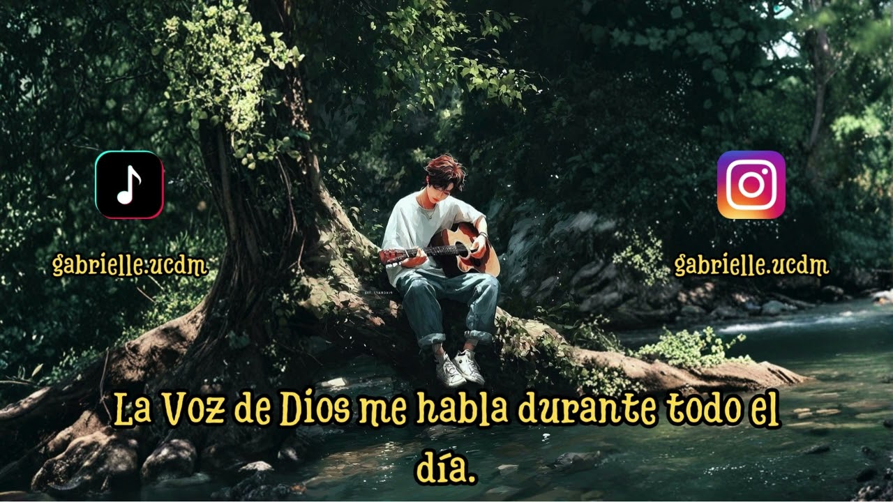 La Voz de Dios me habla durante todo el día. Canción, by Suno. Producción: Gabrielle Ríos