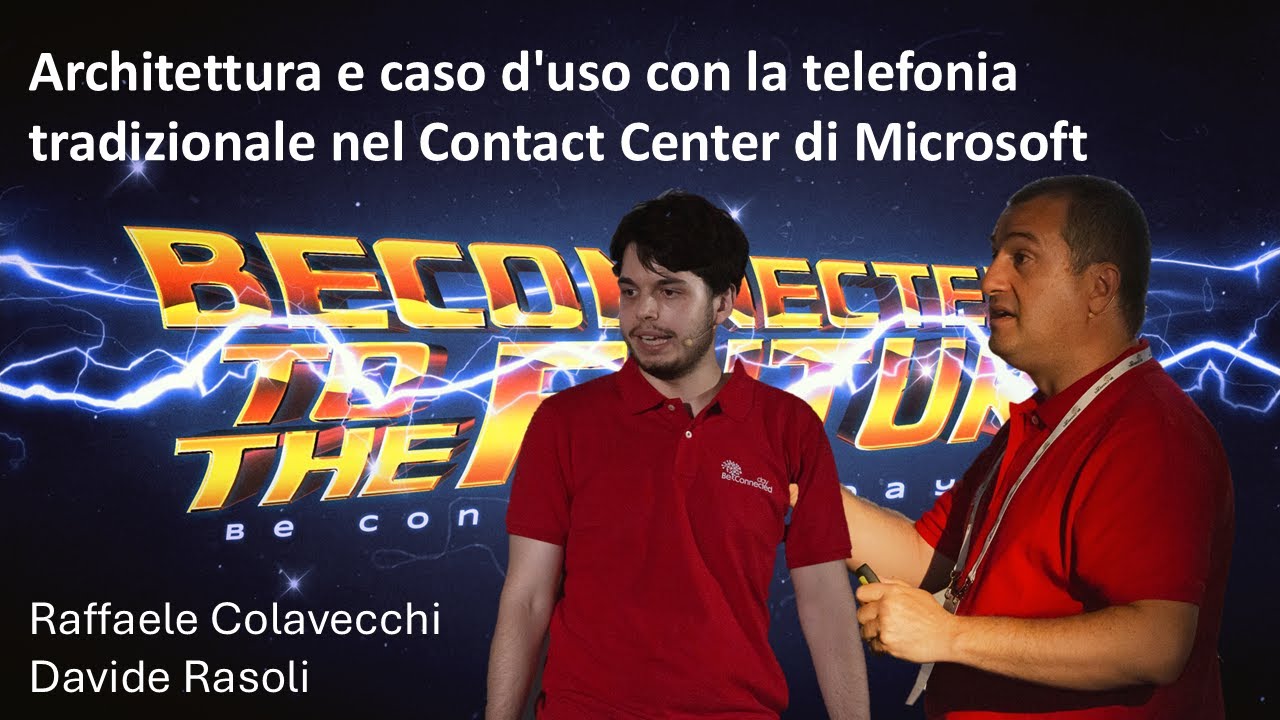 Architettura e caso d'uso con la telefonia tradizionale nel Contact Center di Microsoft