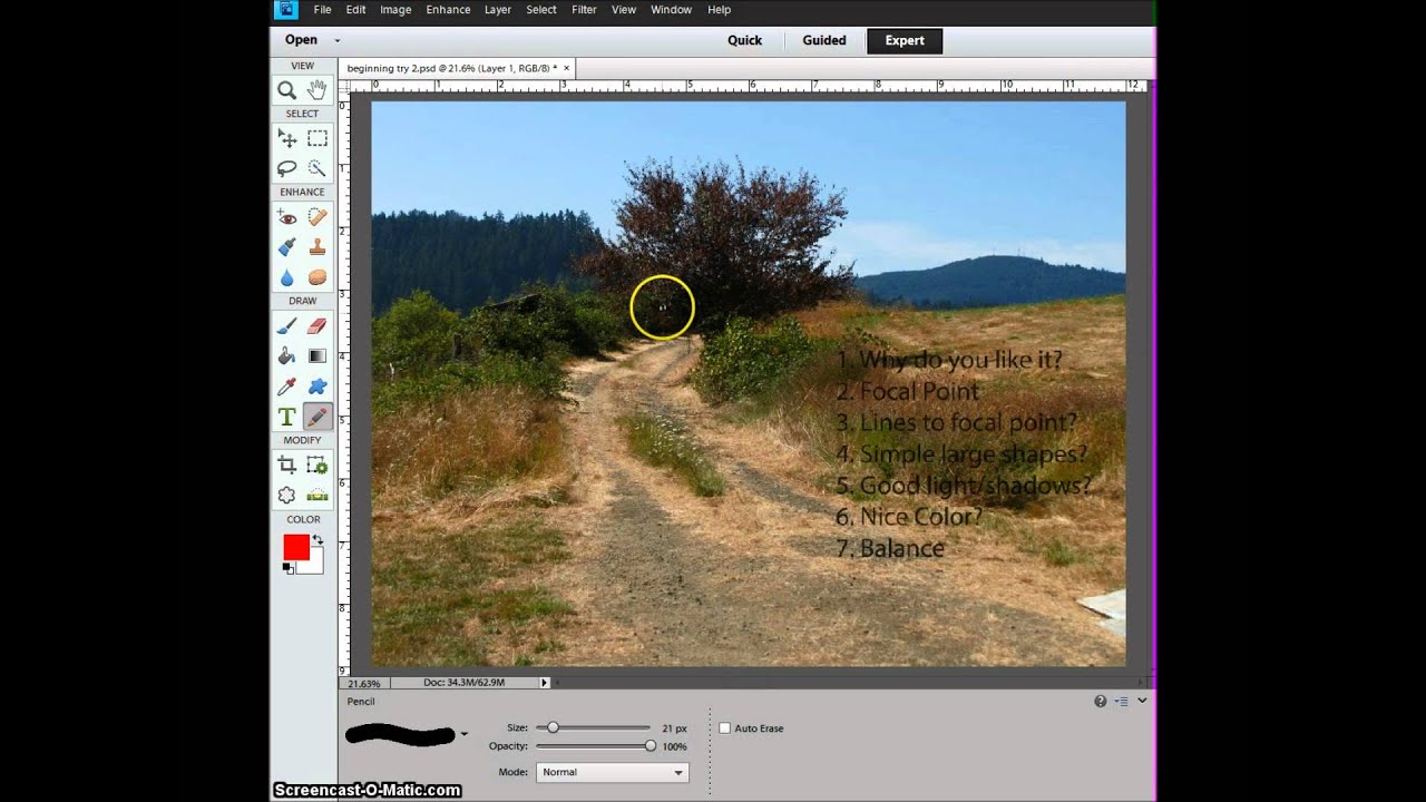 Tips for Choosing a Reference Photo to Paint the Landscape in Acrylic Paints