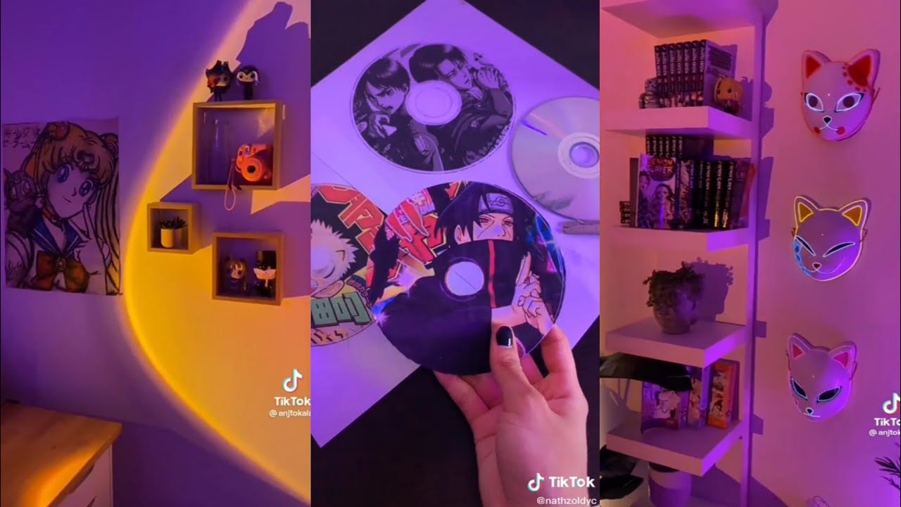 DIY anime🌸//crafts//bedroom//TikTok (part 1)