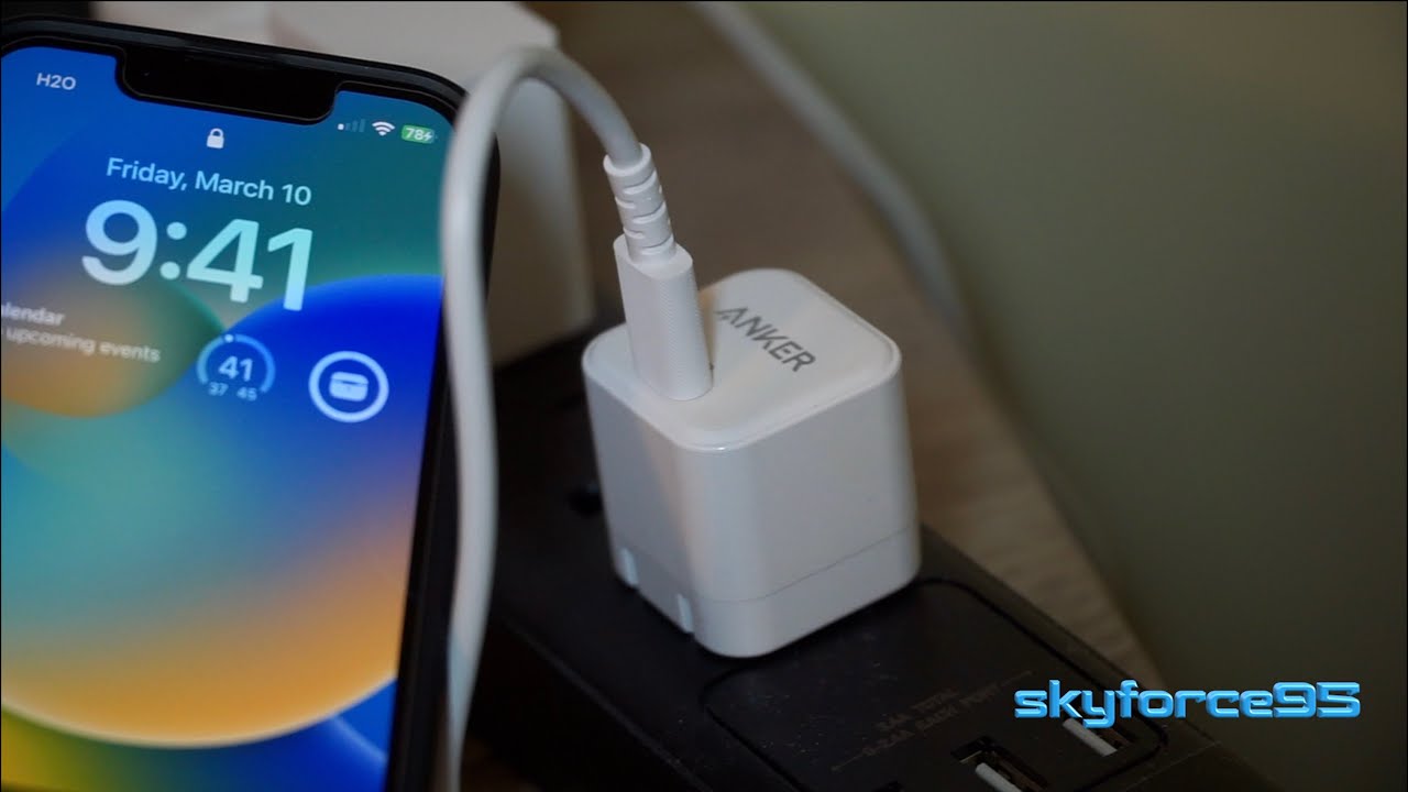 Anker PowerPort III 20W Cube Charger with USB C to Lightning Cable Review