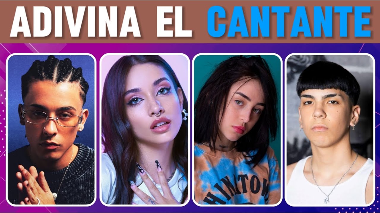 ADIVINA 30 CANTANTES ARGENTINOS 🎙️​🎵​🇦🇷​​​ - ¿Quién es el artista? 🎶​​ Test música | JB Quiz
