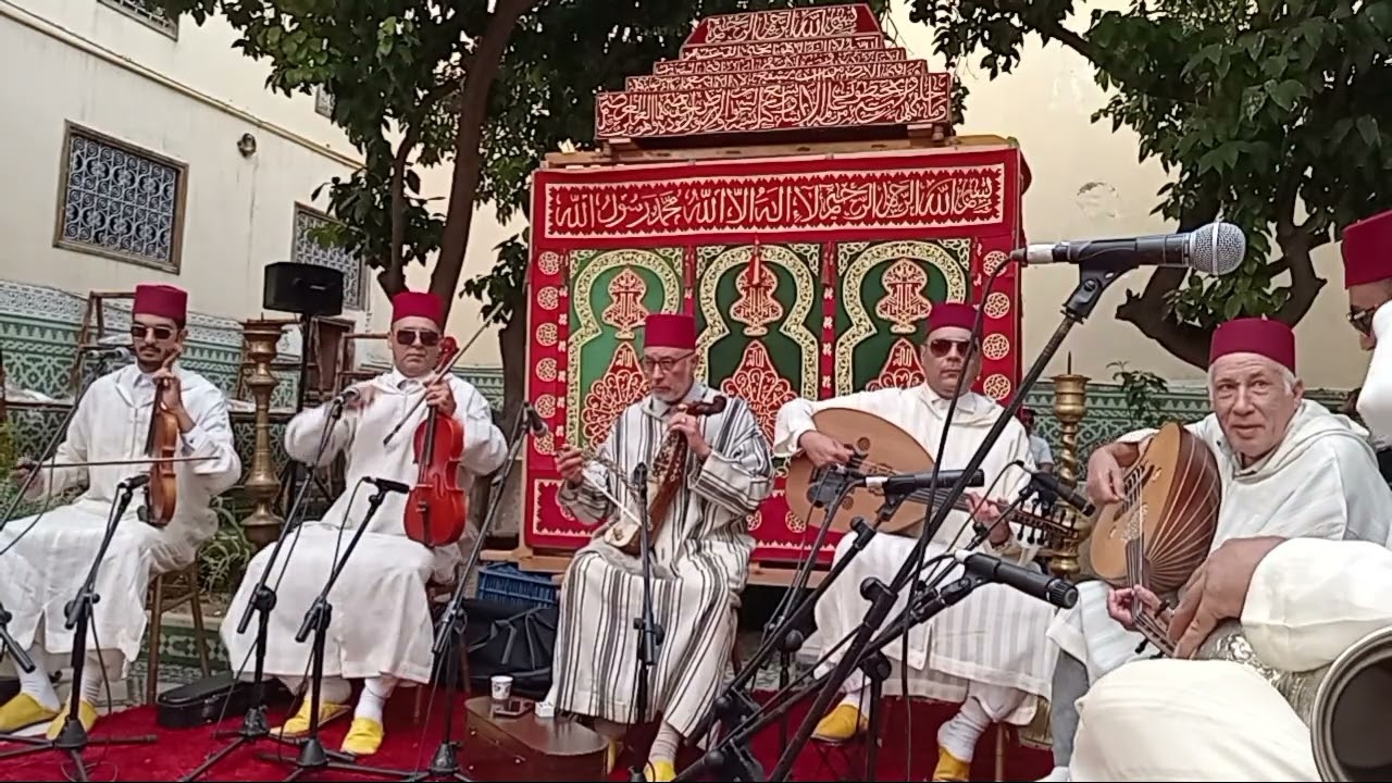 الالة في موسم المولى إدريس الأزهر.1446