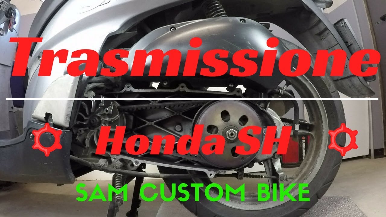 Come smontare la trasmissione ad un Honda SH 125/150