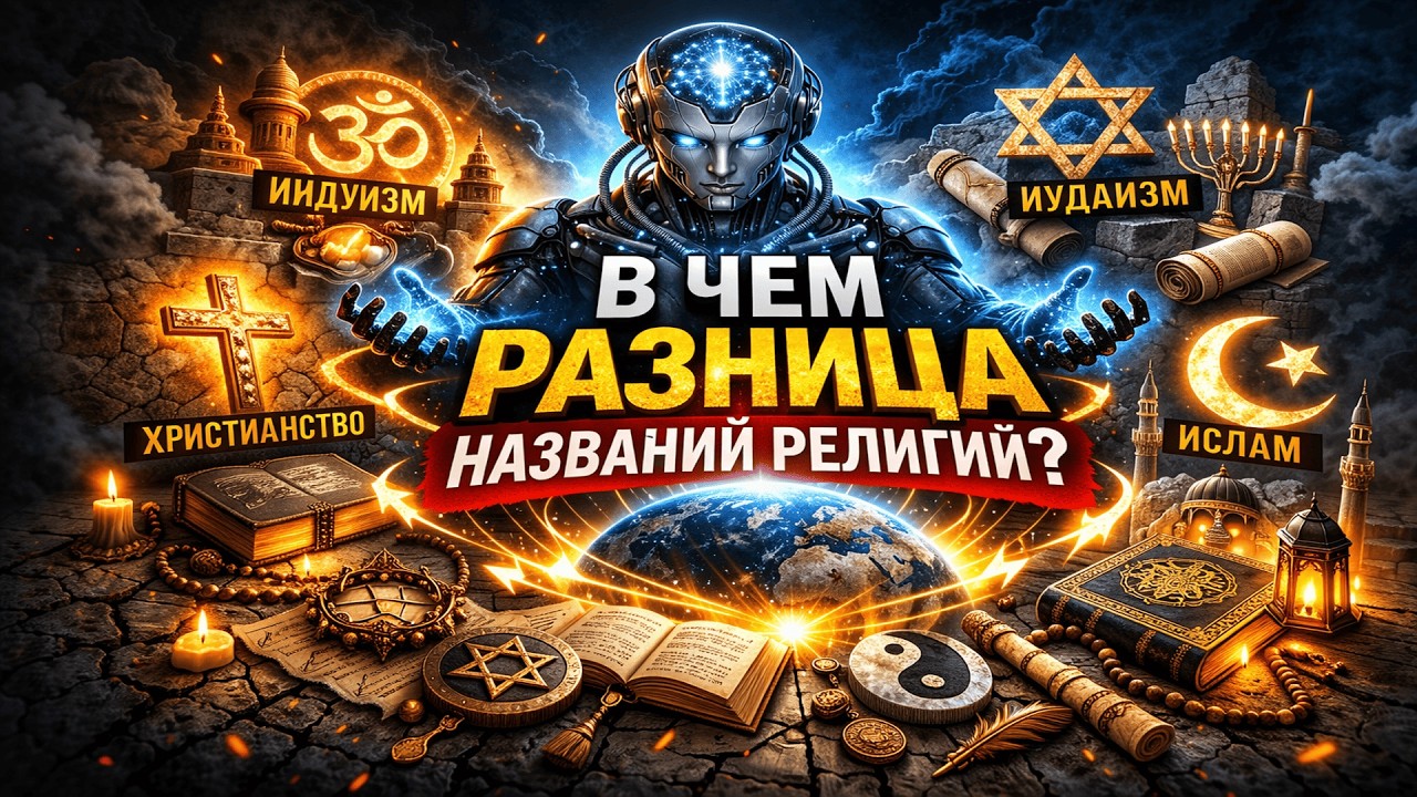 Ковчег Ноя, потоп и архитектор: ИИ нашёл пугающую закономерность Анализ всех религий мира 🔥