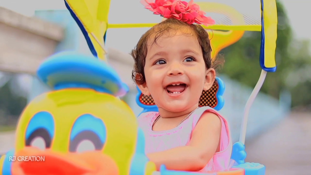 1st birthday celebration of kaira ! Rj creation
