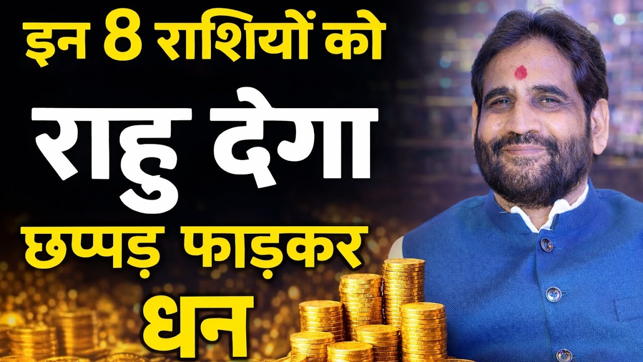 इन 8 राशियों को अब राहु देगा छप्पड़ फाड़कर धन