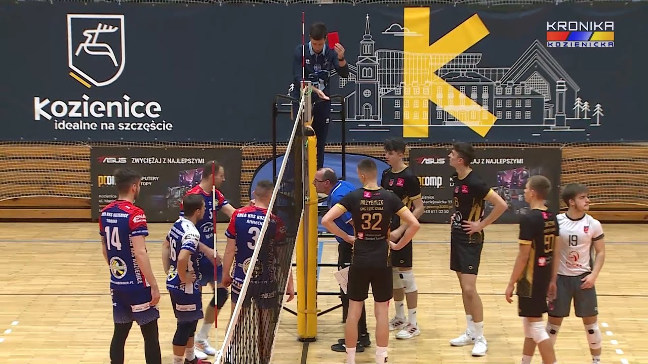Enea KKS Kozienice - SMS PZPS II Spała 1:3 (15.10.2022)