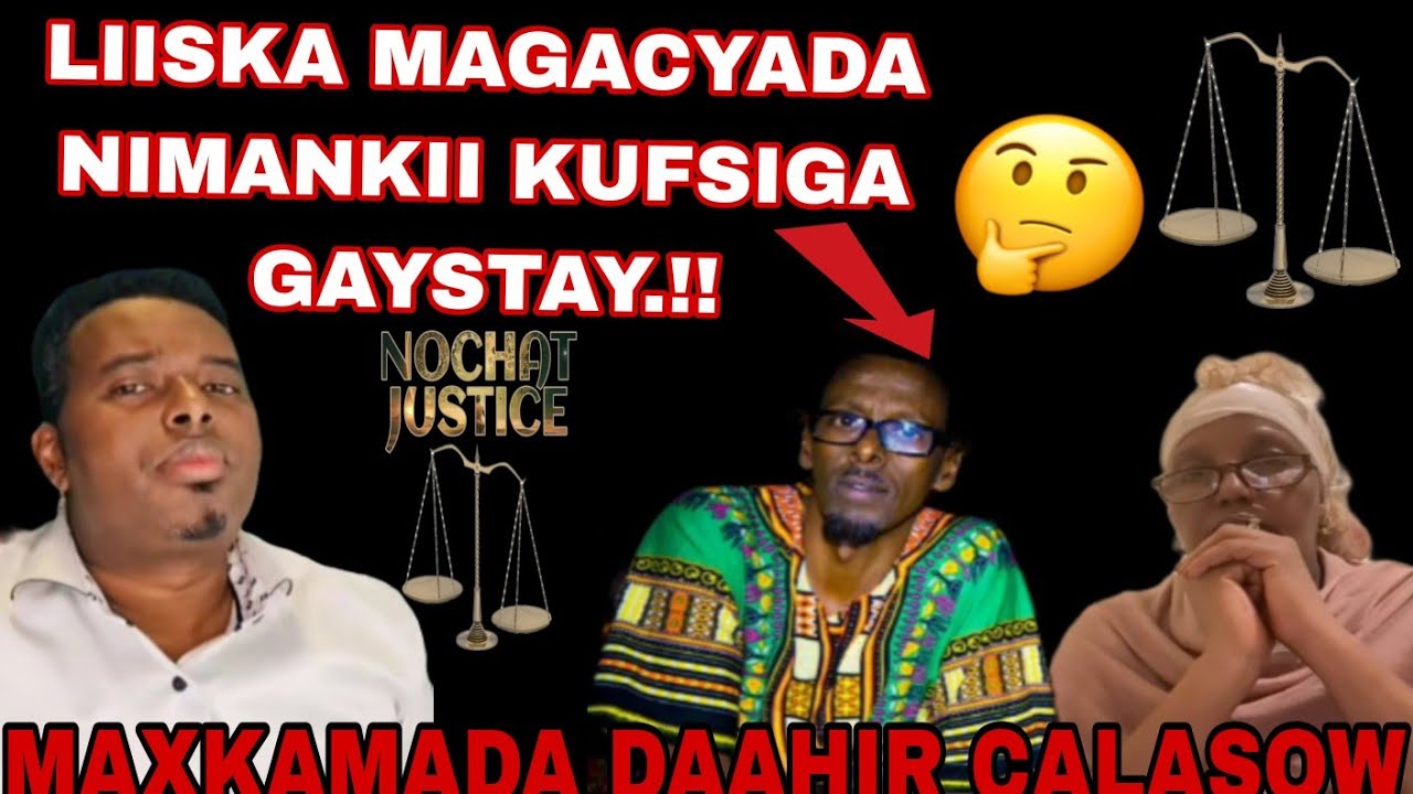 DEG-DEG// LIISKA MAGACYADA NIMANKII KUFSADAY MAMO SAFI OO MAXKAMADA DAAHIR SHACISAY....SEE MORE