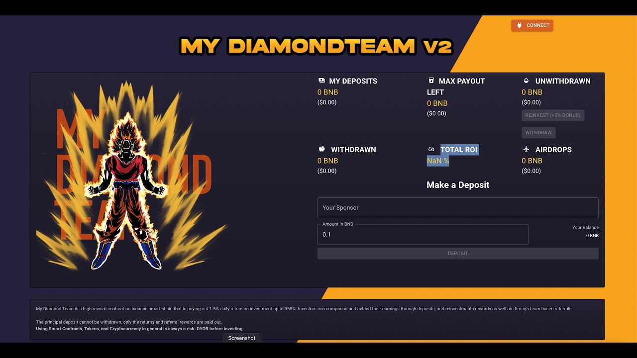 Earn 1.5 % on BNB Daily | My Diamond Team V2 | 2 week Review | Thoughts, Is this a scam? | Mr Zuni