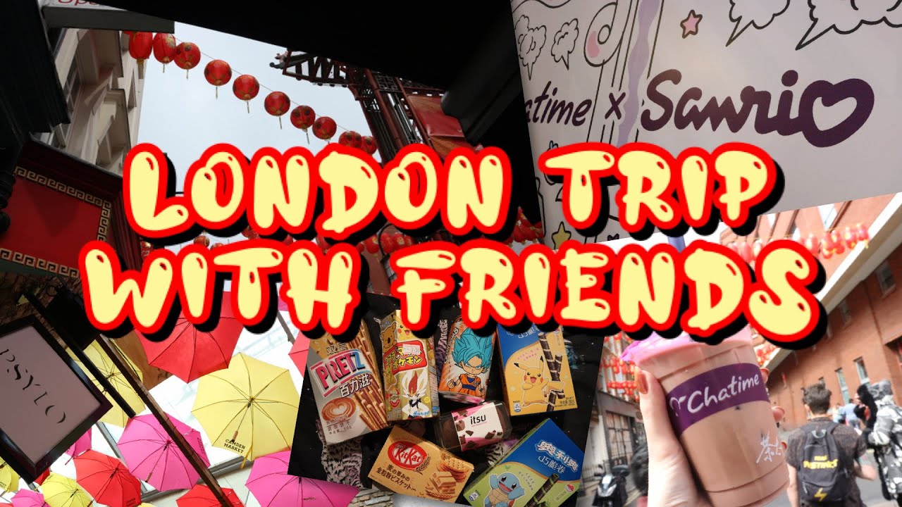 London Trip, Trying Boba Tea & All the Japanese Snacks!