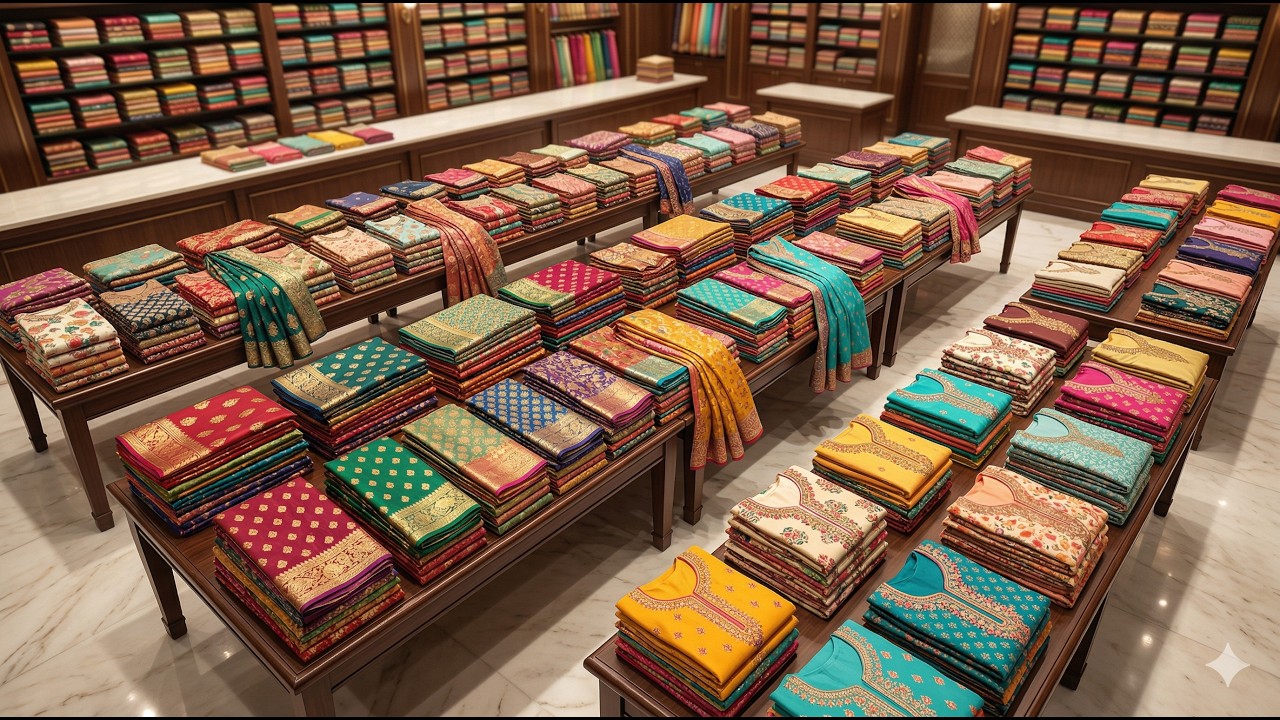 Priyanka Saree Creation | Saree Wholesale In Santipur | Saree Wholesale Market