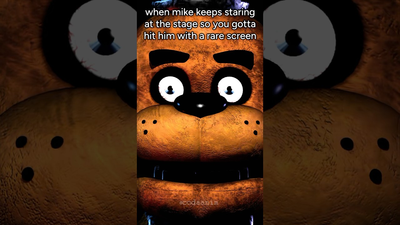 RARE SCREEN (FNAF Animation)