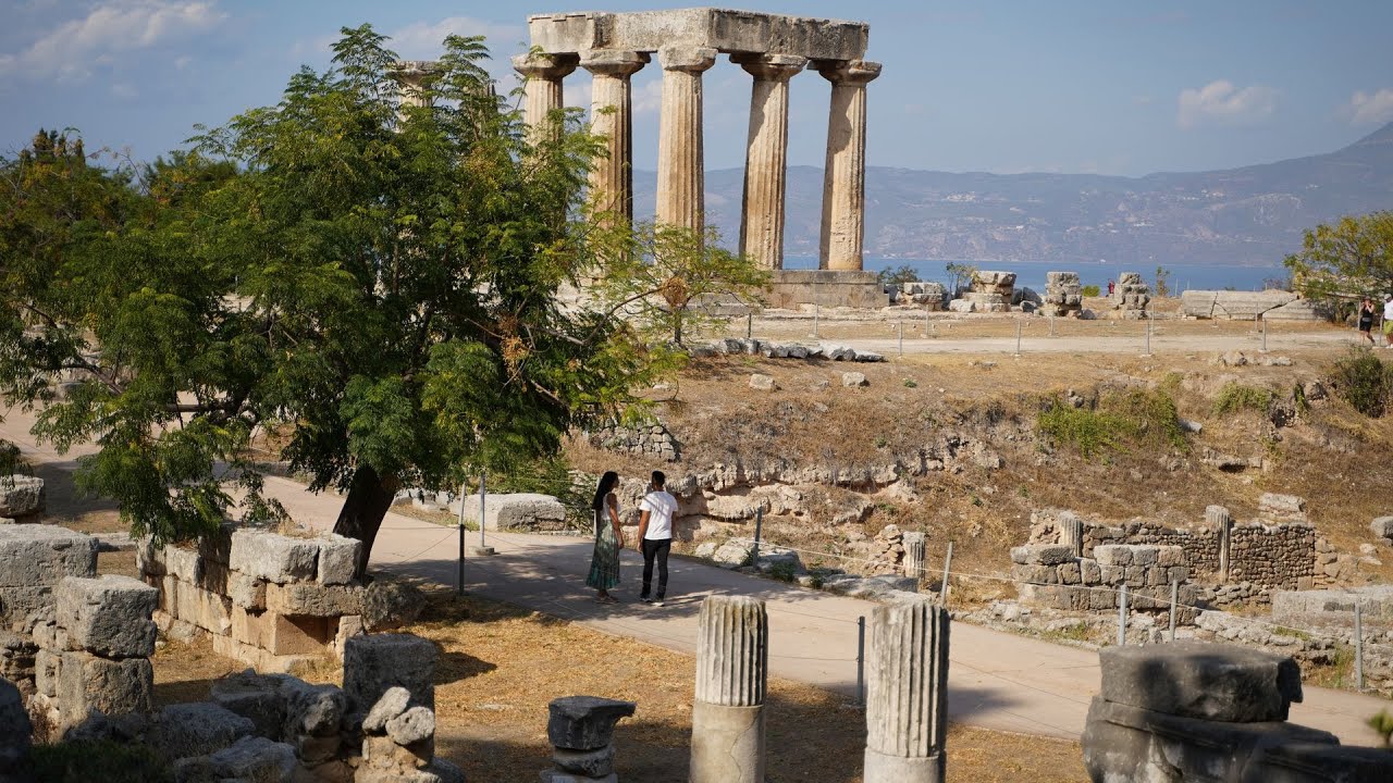 Ancient Corinth | A Cultural Tour in the Peloponnese (4K)