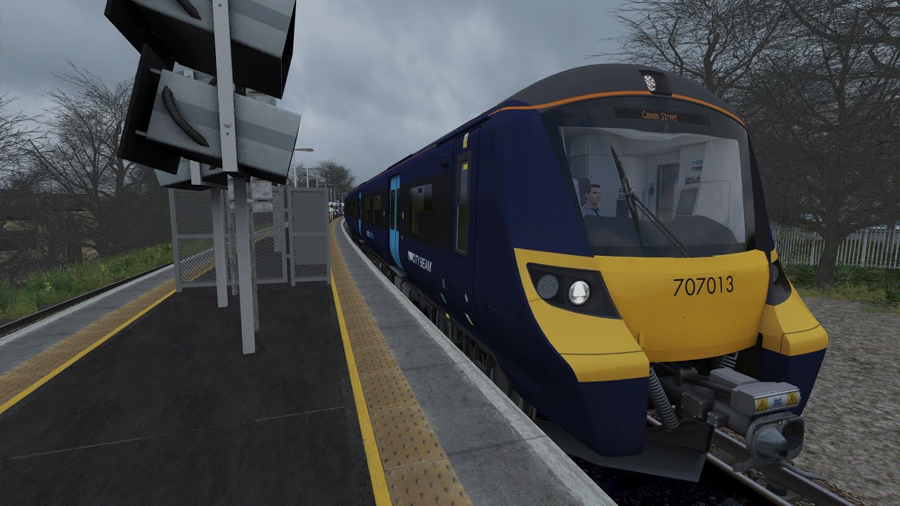 Train Simulator | AP Class 707 (EP) | 2K14 10:00 Hayes - London Cannon Street