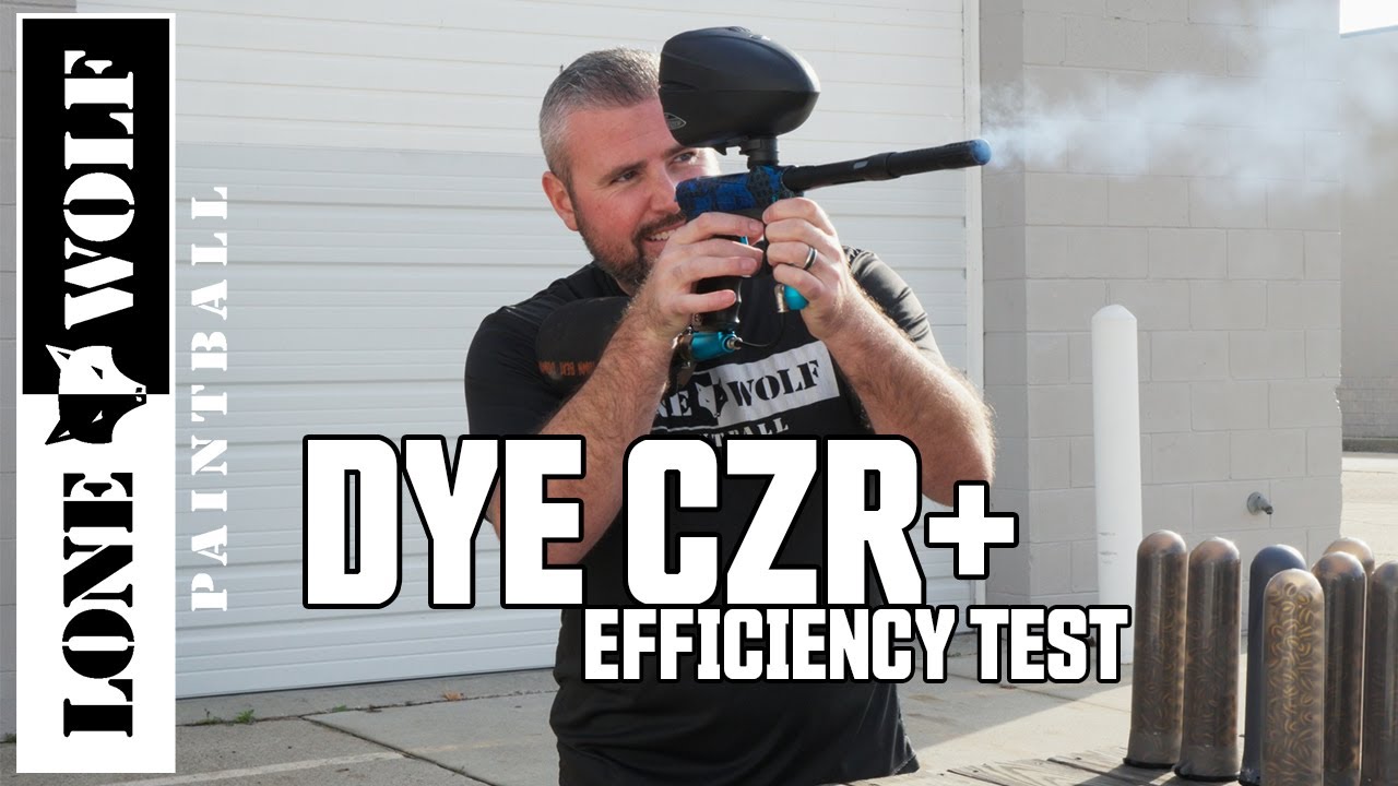 Dye CZR+ Efficiency & Shooting | Lone Wolf Paintball