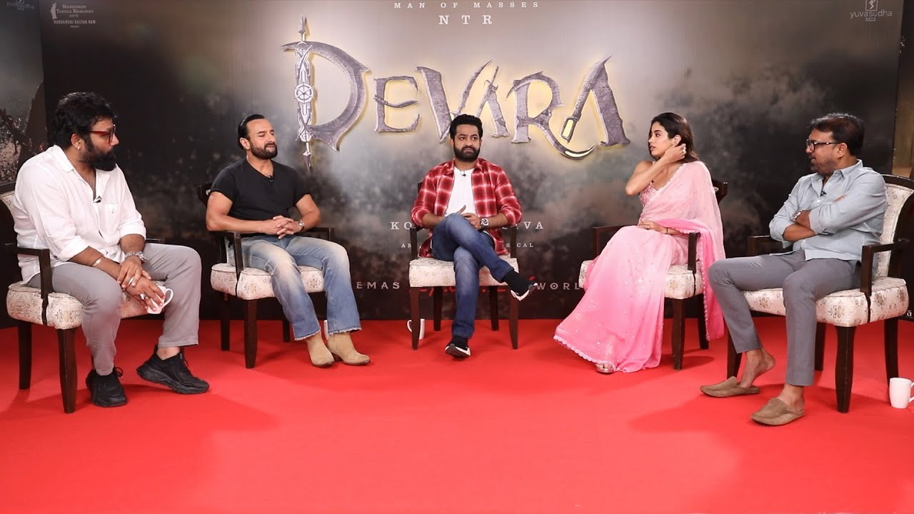 Jr NTR Exclusive Interview About Devara Movie Behind With Sandeep Reddy Vanga | janhvi kapoor