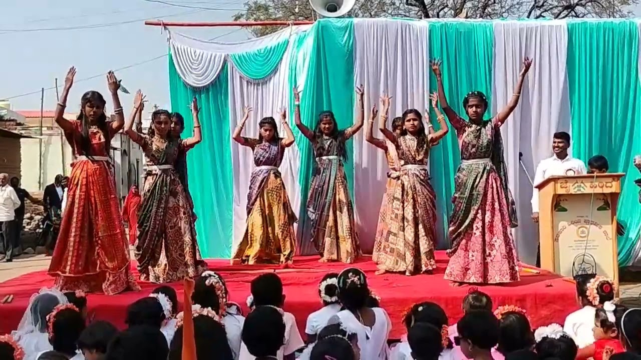 Ramti Aave Madi  | Gujarati Garba | Govt school students performance 