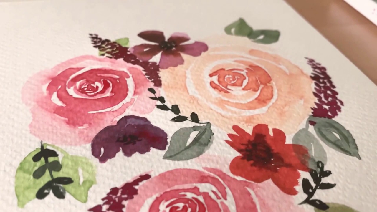 SULUBOYA GİRİŞ | Kolay suluboya çalışması | Easy watercolor painting for beginners