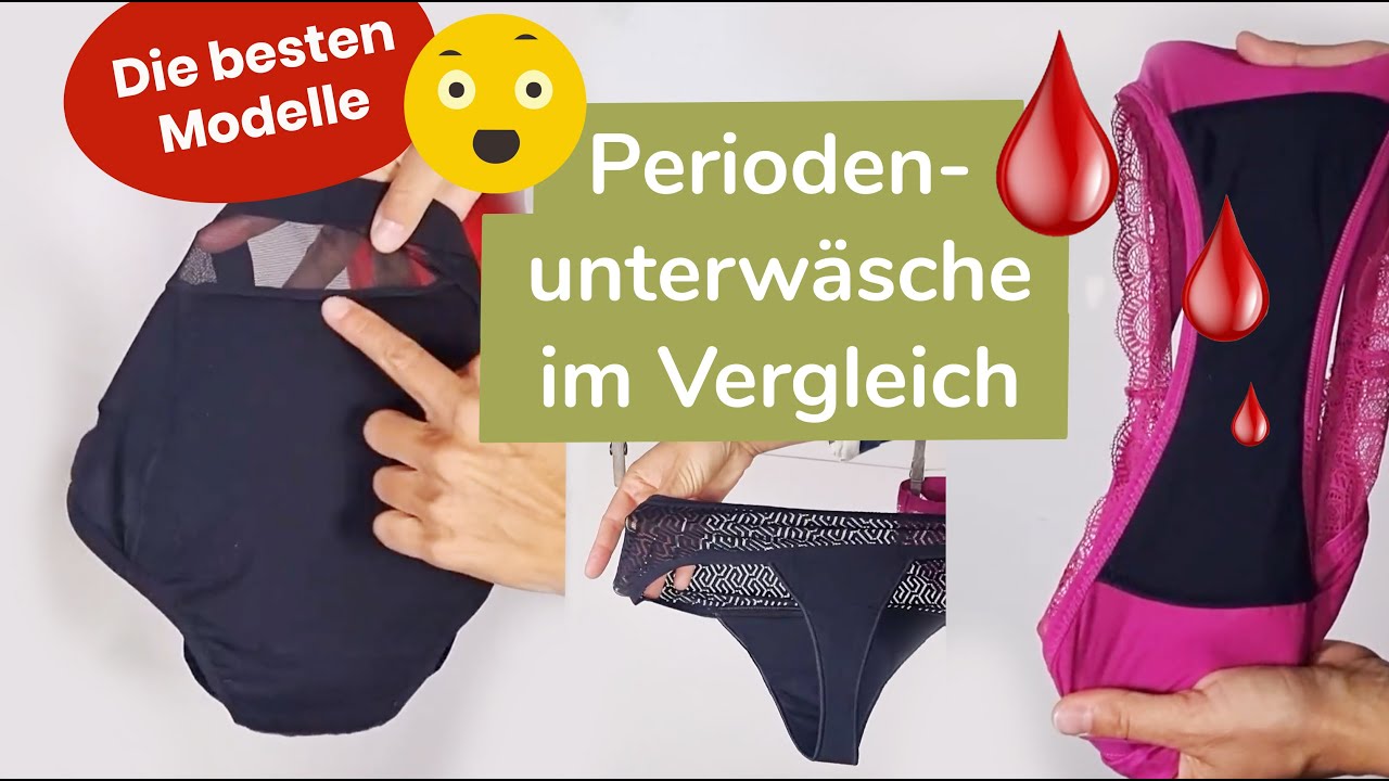 Periodenunterwäsche im Test: die besten Modelle & Erfahrungen 👍🏼 | erdbeerwoche 🍓