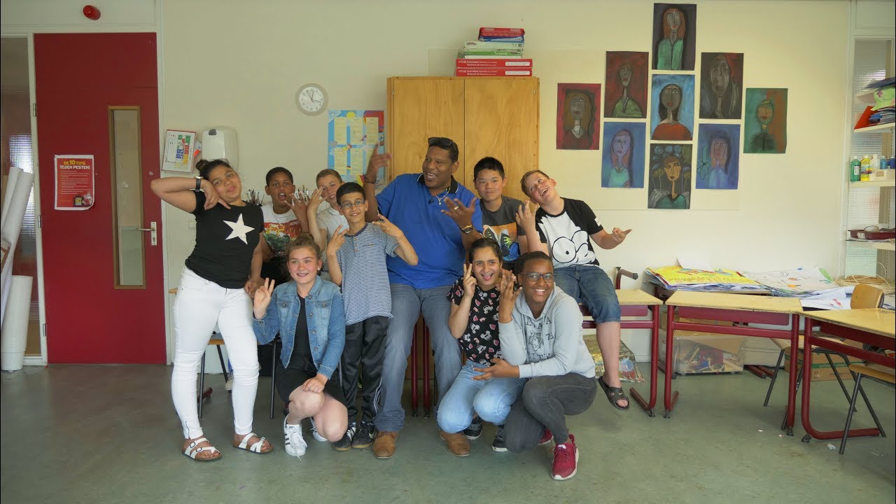 Quintis op basisschool Valentijn