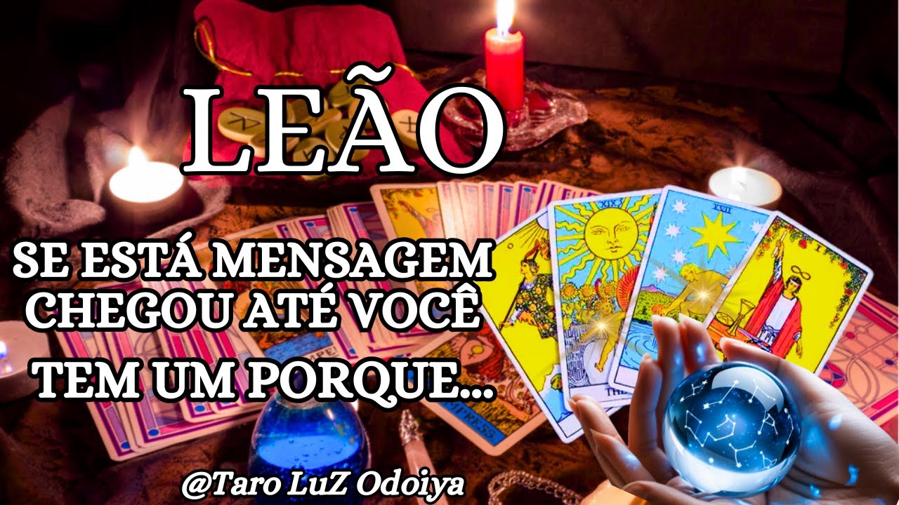 LEÃO♌AGORA TUDO PRA VOCÊ FARÁ SENTIDO! AS PEÇAS SE ENCAIXAM, RESPOSTAS APARECEM...